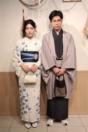 男性着物