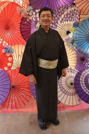 男性着物