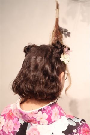 フリーチョイスヘアセット
