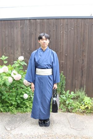 男性着物