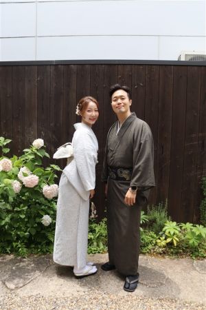 男性着物
