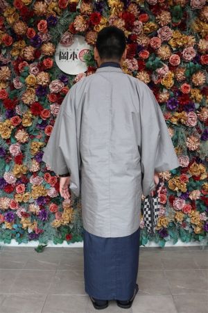 男性着物