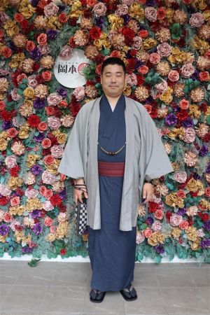 男性着物