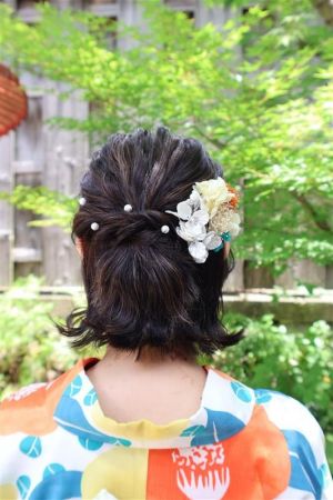 フリーチョイスヘアセット