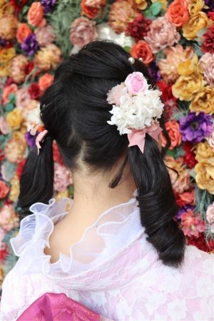 フリーチョイスヘアセット