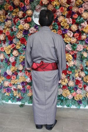 男性着物