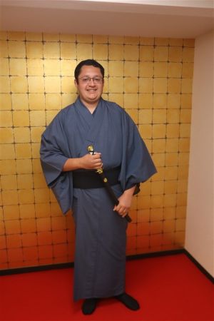 男性着物
