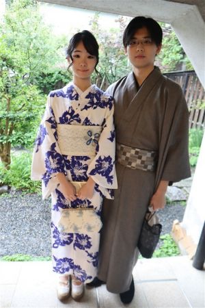 男性着物