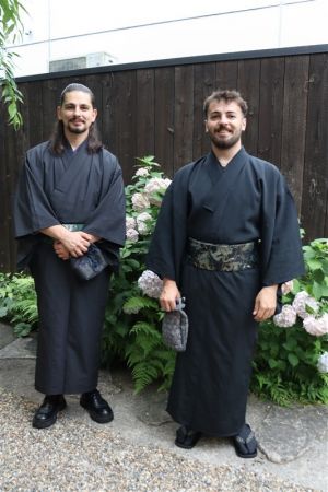 男性着物