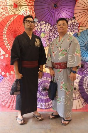 男性浴衣