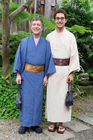 男性着物