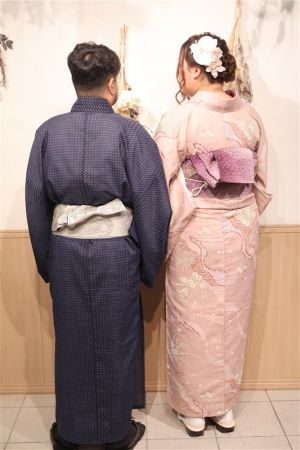 男性着物