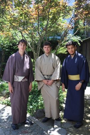 男性着物