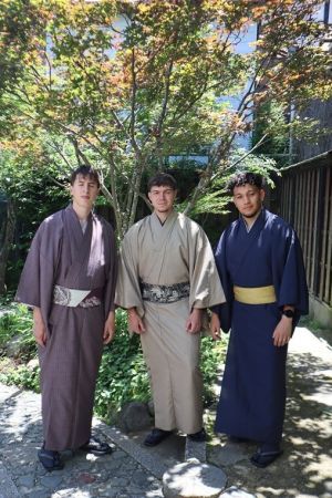 男性着物