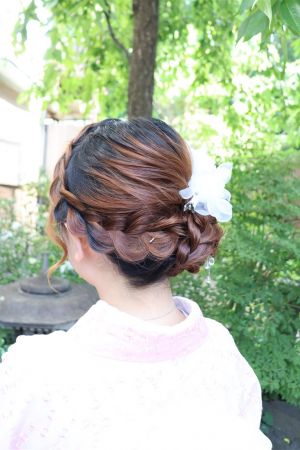 フリーチョイスヘアセット