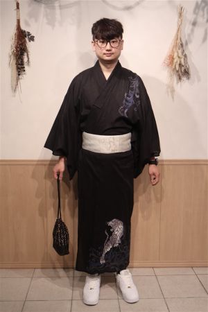 男性着物