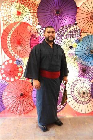 男性着物