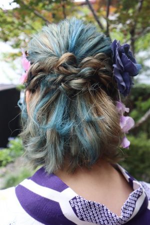 フリーチョイスヘアセット