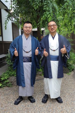 男性着物