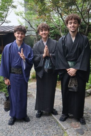 男性着物