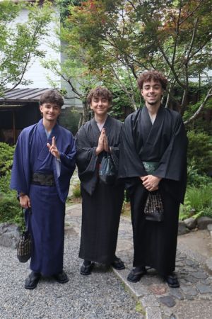 男性着物