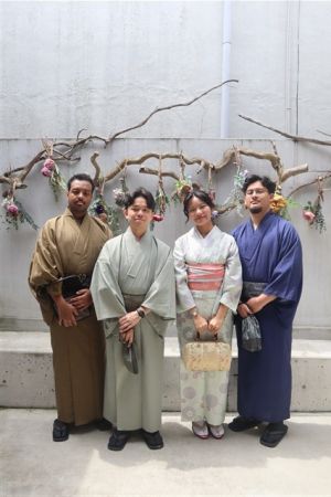 男性着物