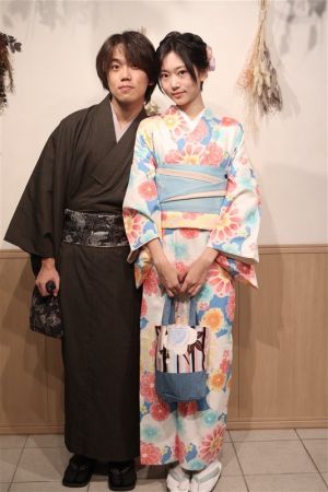 男性着物