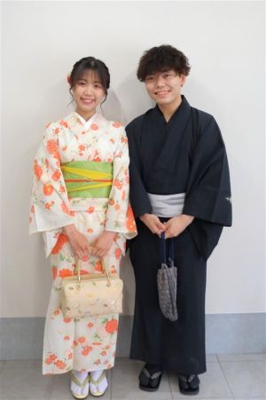 男性着物