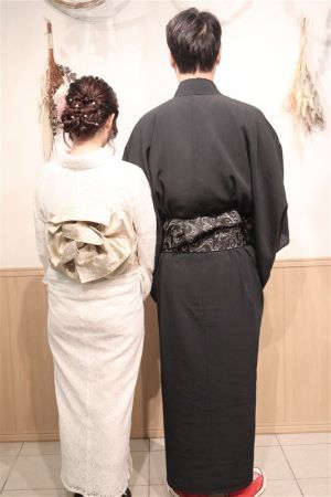 男性着物