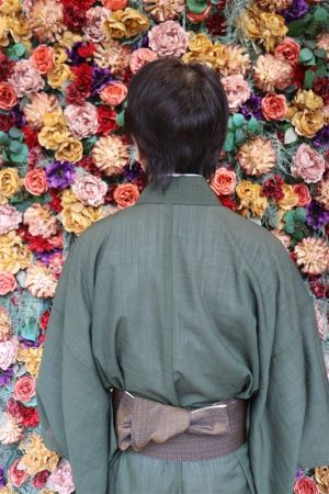男性着物
