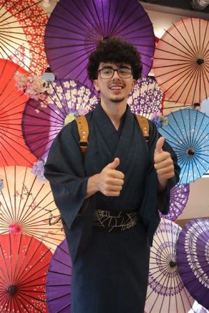 男性着物