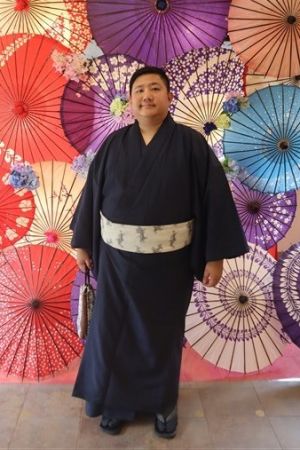 男性着物