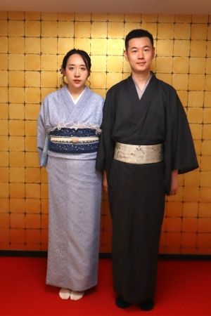 男性着物