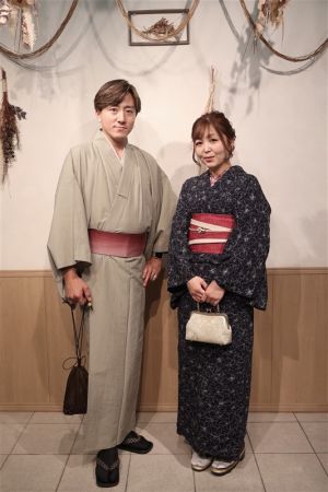 男性着物