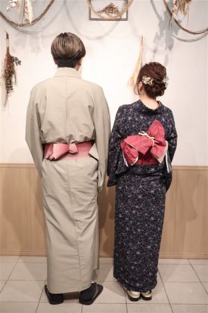 男性着物