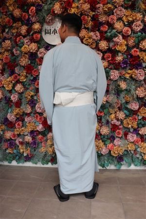 男性着物
