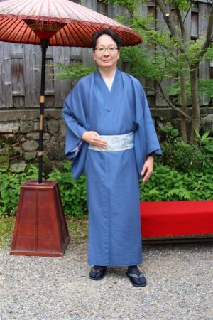 男性着物