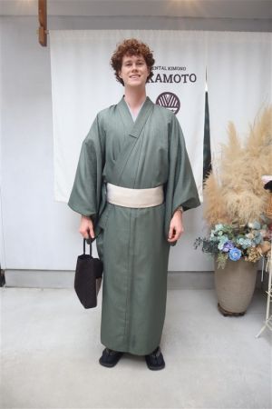 男性着物