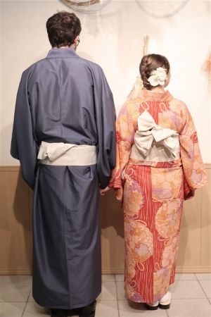 男性着物