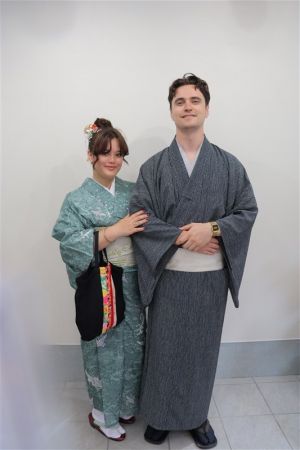 男性着物