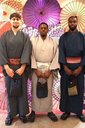 男性着物