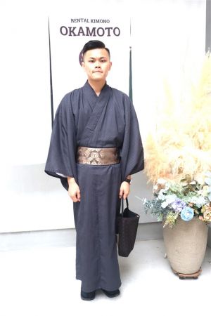男性着物