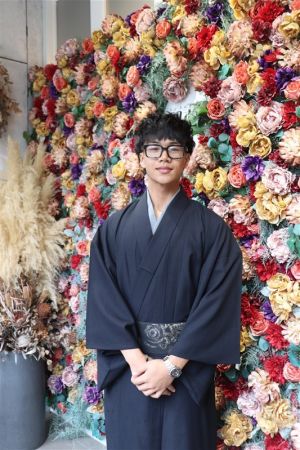 男性着物