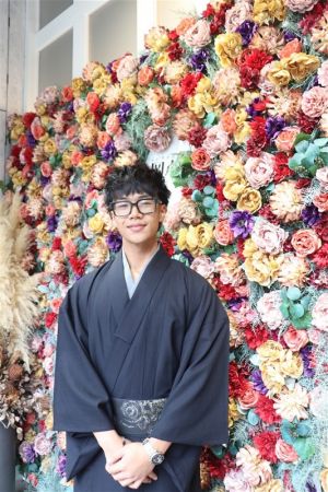 男性着物