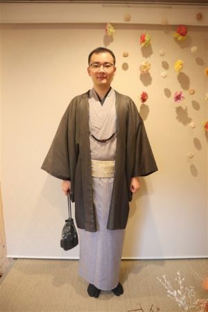 男性着物