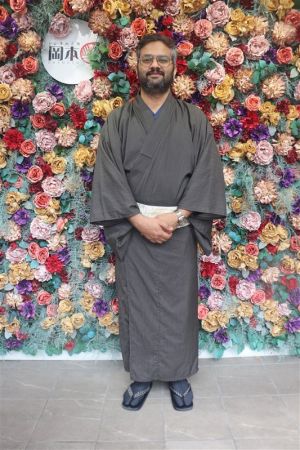 男性着物