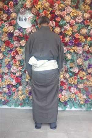 男性着物
