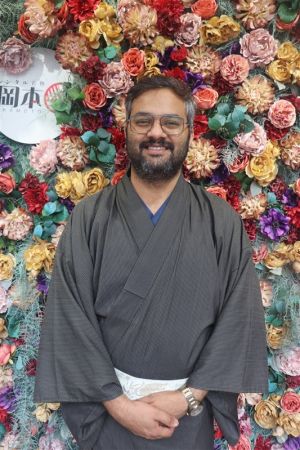 男性着物