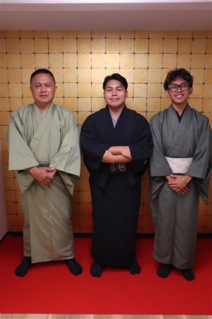 男性着物
