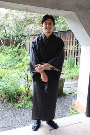 男性着物
